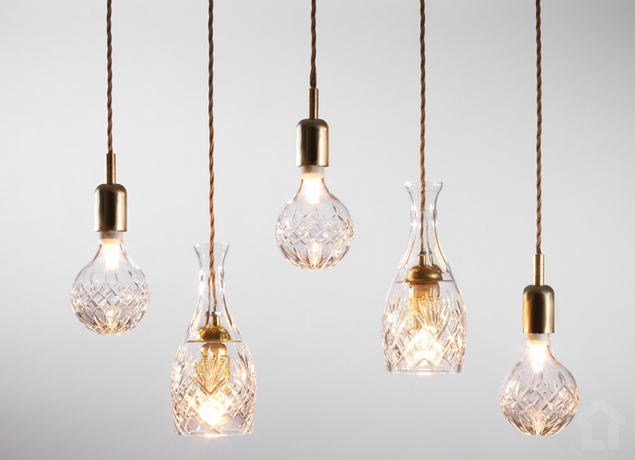 Kristály villanykörte - minimál luxus világítás - Lee Broom 7 Kristály villanykörte - minimál luxus világítás - Lee Broom 7