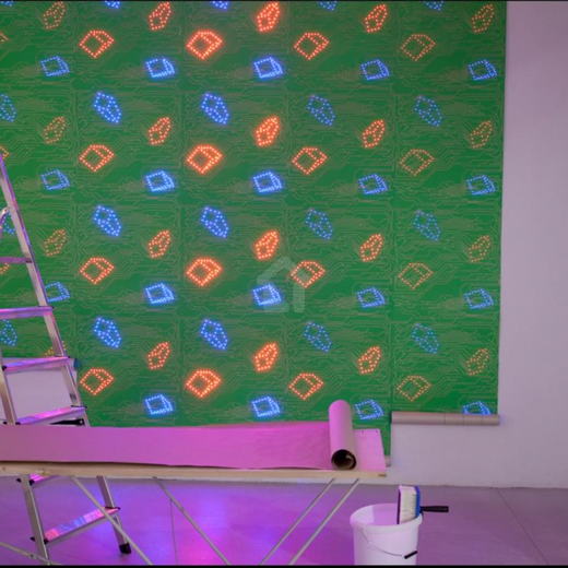 LED tapéta - a hangulatvilágítás új iránya | Ingo Maurer designer és az Architects Paper közös fejlesztése 6 LED tapéta - a hangulatvilágítás új iránya | Ingo Maurer designer és az Architects Paper közös fejlesztése 6