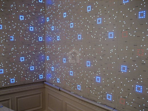 LED tapéta - a hangulatvilágítás új iránya | Ingo Maurer designer és az Architects Paper közös fejlesztése 7 LED tapéta - a hangulatvilágítás új iránya | Ingo Maurer designer és az Architects Paper közös fejlesztése 7