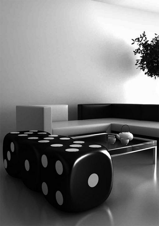 Modern és különleges radiátor design - dobókocka