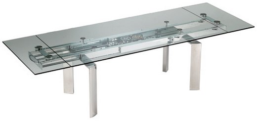 Toldható üveg ebédlőasztal látványos szerkezettel - az Astrolab, a Roche Bobois újdonsága 6 Toldható üveg ebédlőasztal látványos szerkezettel - az Astrolab, a Roche Bobois újdonsága 6