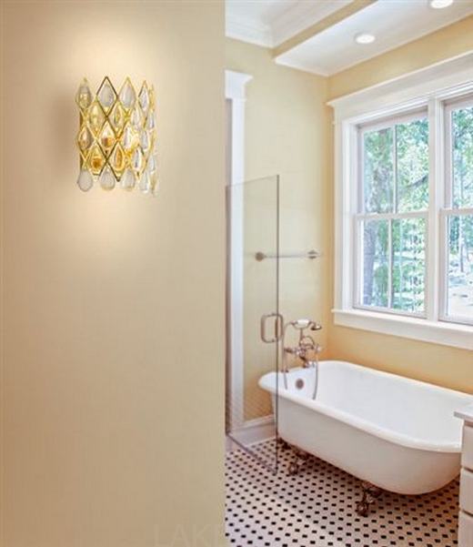 Fényűző lámpa design - szikrázó ólomkristály és luxus kivitel - RUGGIU klasszikus lámpa kollekció