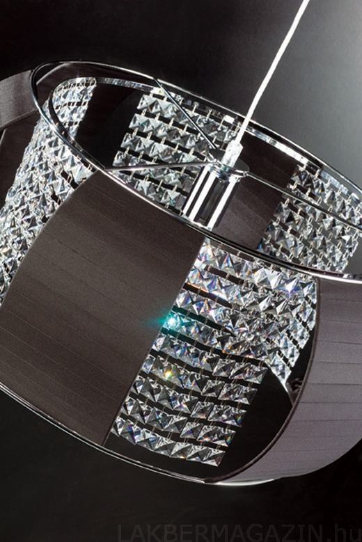 Fényűző lámpa design - szikrázó ólomkristály és luxus kivitel - RUGGIU klasszikus lámpa kollekció