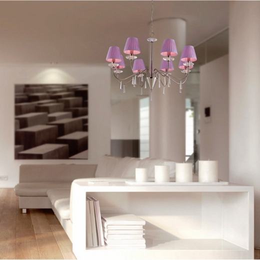 Fényűző lámpa design - szikrázó ólomkristály és luxus kivitel - RUGGIU klasszikus lámpa kollekció