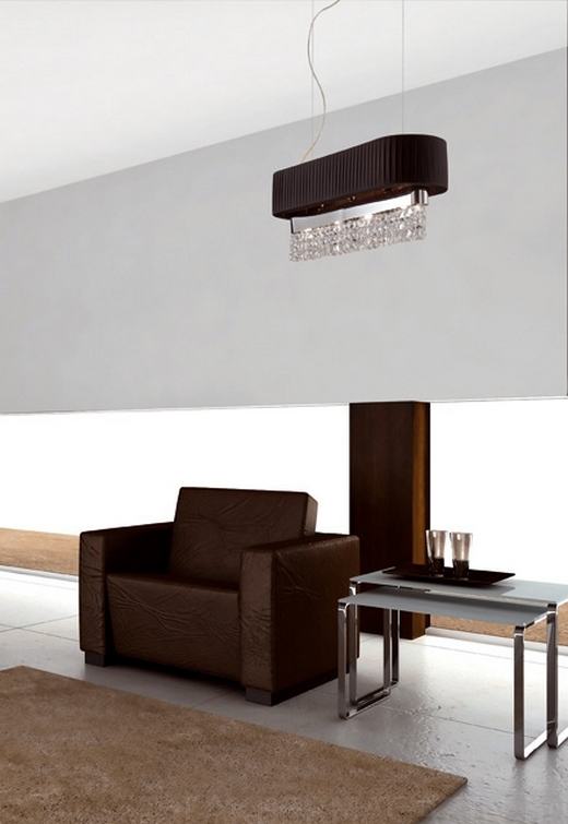 Fényűző lámpa design - szikrázó ólomkristály és luxus kivitel - RUGGIU klasszikus lámpa kollekció