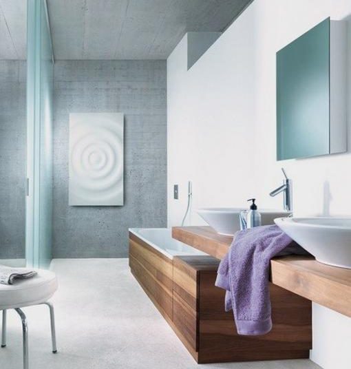 Corian fali radiátor - modern fűtőtest mint lakásdekoráció