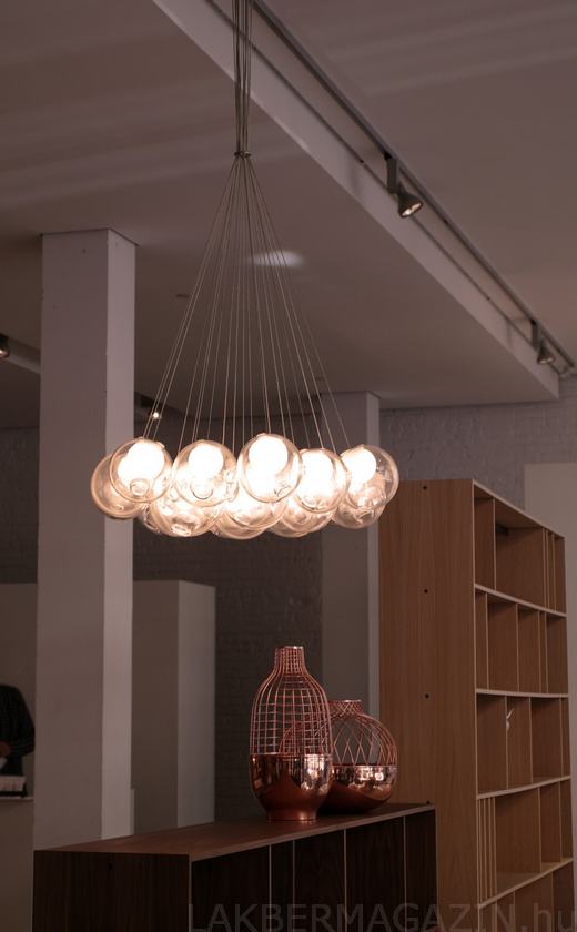 Üveggömb csillár - varázslatos lámpák a BOCCI-tól