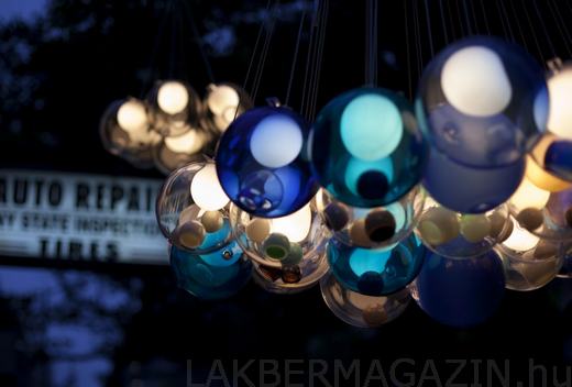 Üveggömb csillár - varázslatos lámpák a BOCCI-tól