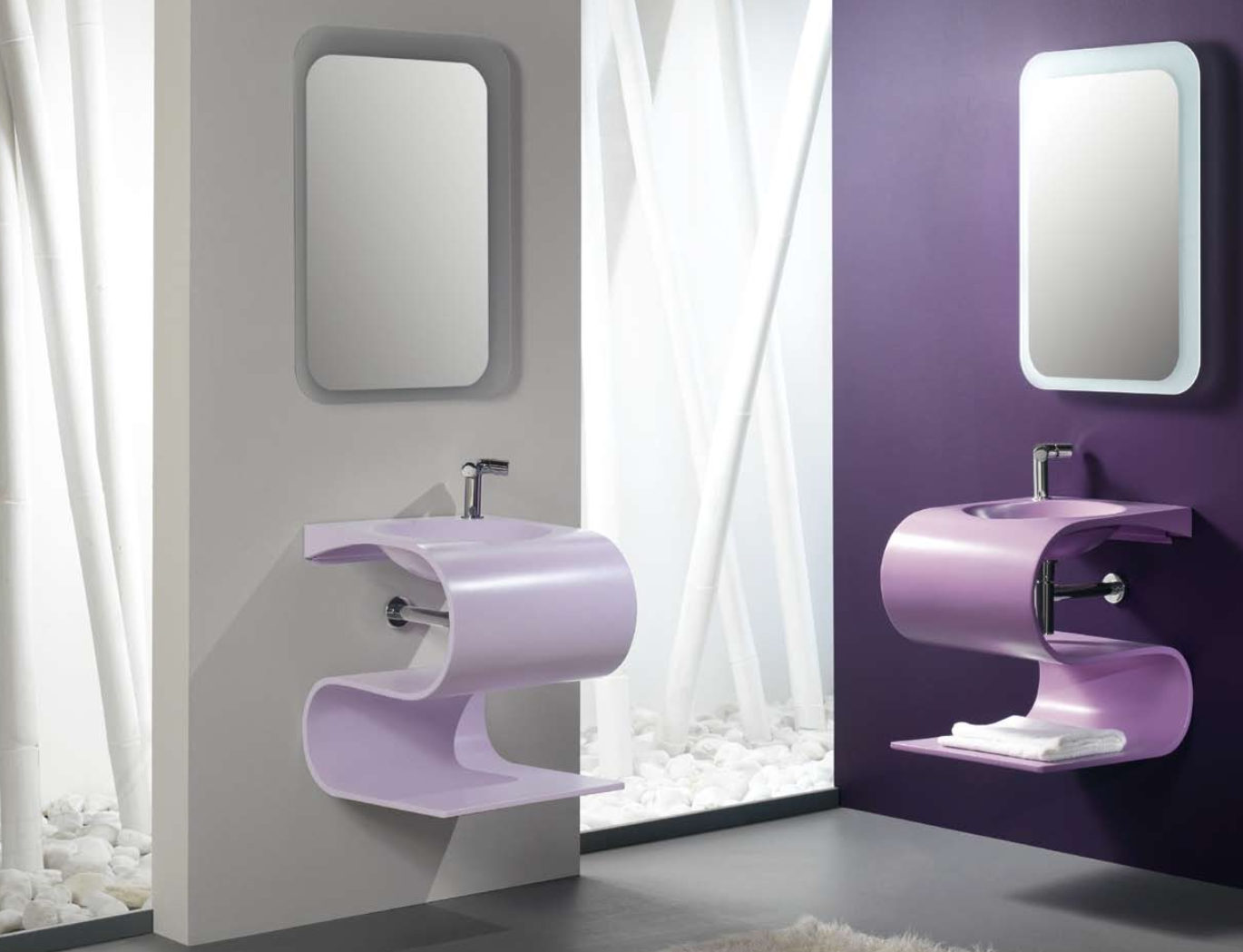 30 különleges és látványos mosdó design