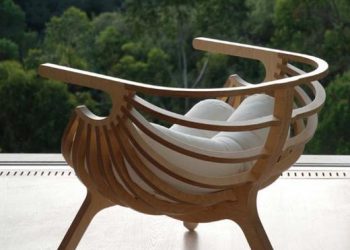 Egyedi íves, minimál furnérlemez szék - BRANCA