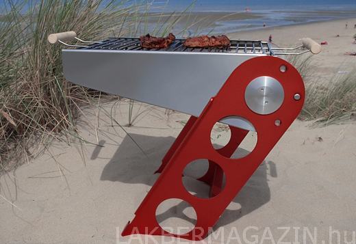 Design grillsütő - hordozható kerti grill | REIZFORM BBQ Seven