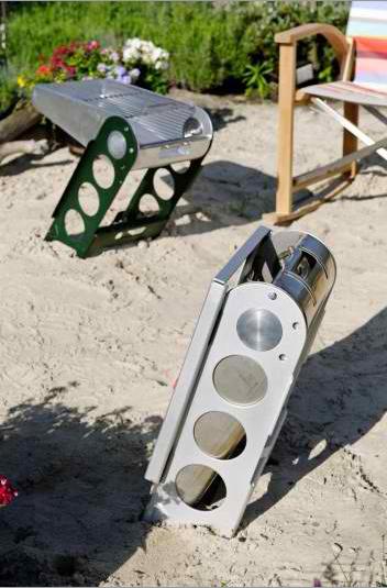 Design grillsütő - hordozható kerti grill | REIZFORM BBQ Seven