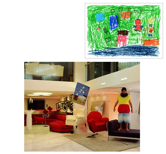 Gyerekrajzok - a felnőttek nyelvén újralkotva