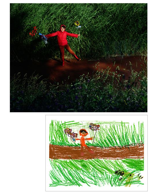 Gyerekrajzok - a felnőttek nyelvén újralkotva