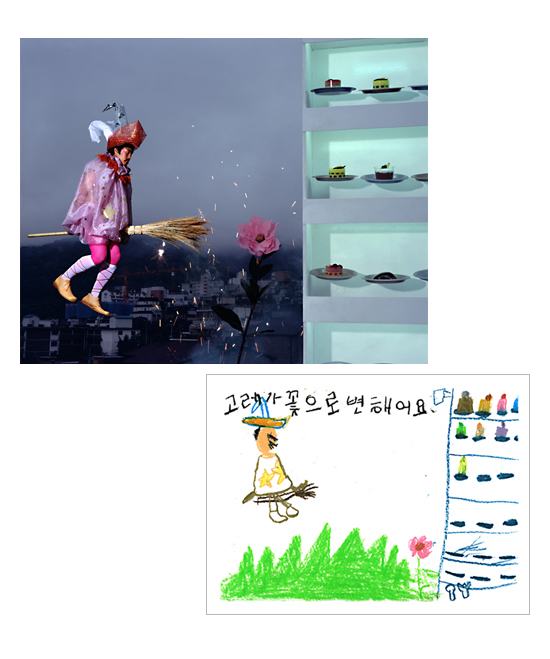 Gyerekrajzok - a felnőttek nyelvén újralkotva