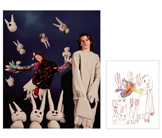 Gyerekrajzok - a felnőttek nyelvén újralkotva