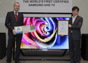 A hajlított képernyőjű OLED TV, valamint a Samsung S9 Ultra HD felbontású televízió is szakmai díjakban részesültek