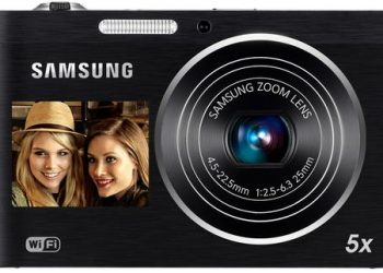 WiFi képes fényképezőgépekkel és kamerákkal indítja az évet  a Samsung - w ces 2012 dv300f f1 b