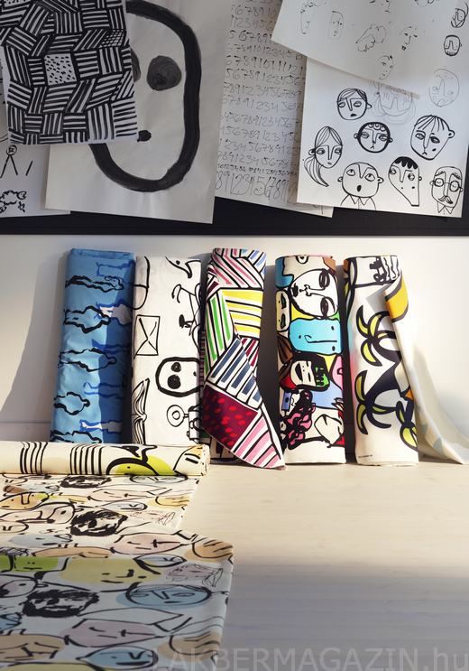 IKEA - Együttműködés a Beckmans Formatervező Főiskolával. A stockholmi vázlatoktól otthonod textiljeiig