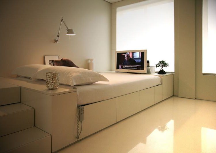 Építészet: Closet House - maximális helykihasználás 44nm-en