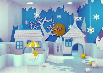 Különleges belsőépítészeti munka egy mesekönyv alapján