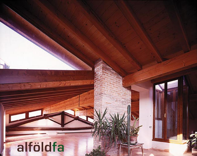 KVH fagerenda - szárított gyalult hossztoldott gerenda minden modern építészeti fafelhasználásra 2