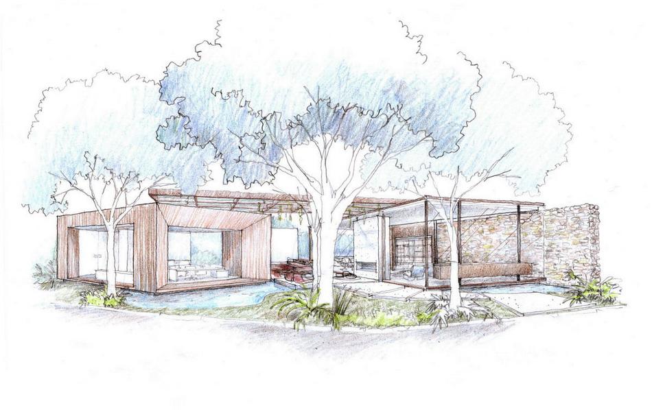 Fernanda Marques építész és designer - egyszintes, 250 nm-es bungalow stílusú ház Loft 24-7 | Fernanda Marques Arquitetos Associados