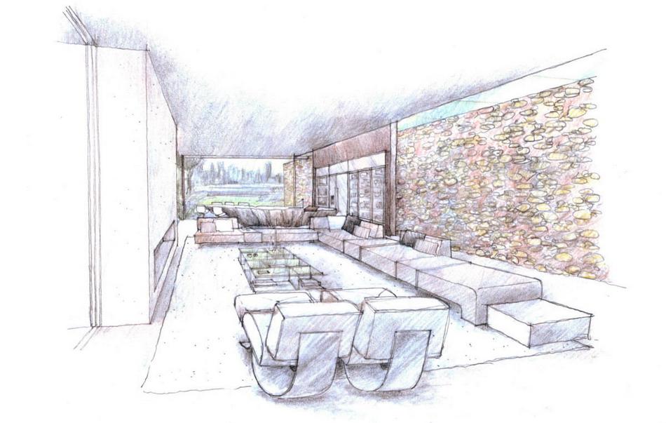 Fernanda Marques építész és designer - egyszintes, 250 nm-es bungalow stílusú ház Loft 24-7 | Fernanda Marques Arquitetos Associados