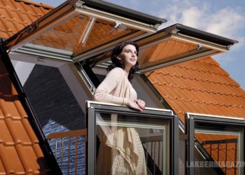 Tetőtéri ablak rendszer innovatív erkély funkcióval - FAKRO FGH-V 1