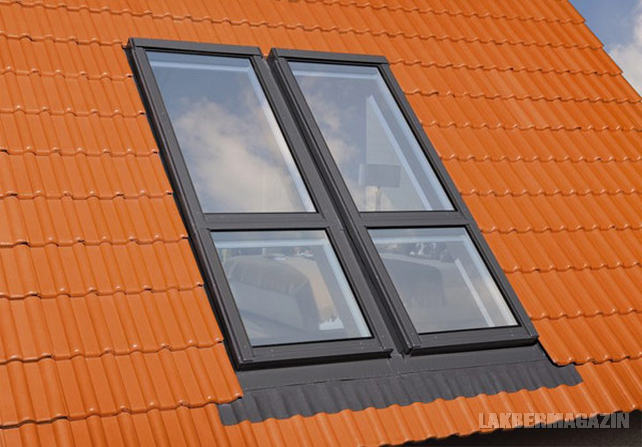 Tetőtéri ablak rendszer innovatív erkély funkcióval - FAKRO FGH-V 3