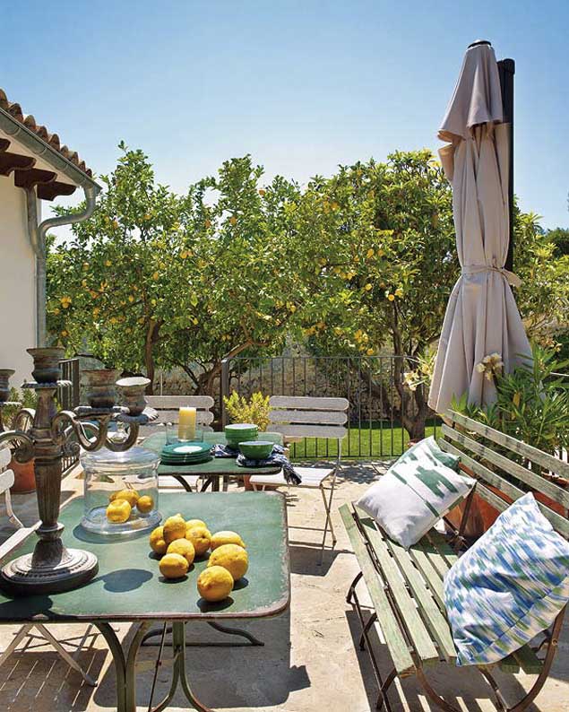 Mediterrán varázslat és balzsam a léleknek - vidéki ház Mallorkán - terasz