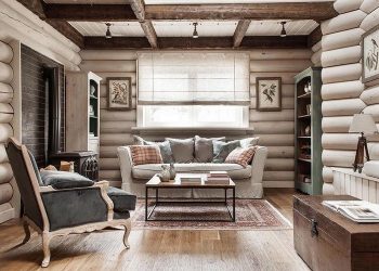 Rönkház remek berendezéssel - természetesség, otthonosság, egyszerűség és rengeteg fa