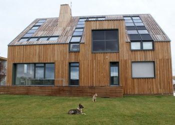 Aktívház Moszkva közelében a Polygon Lab Architects tervei alapján - Oroszországban az első