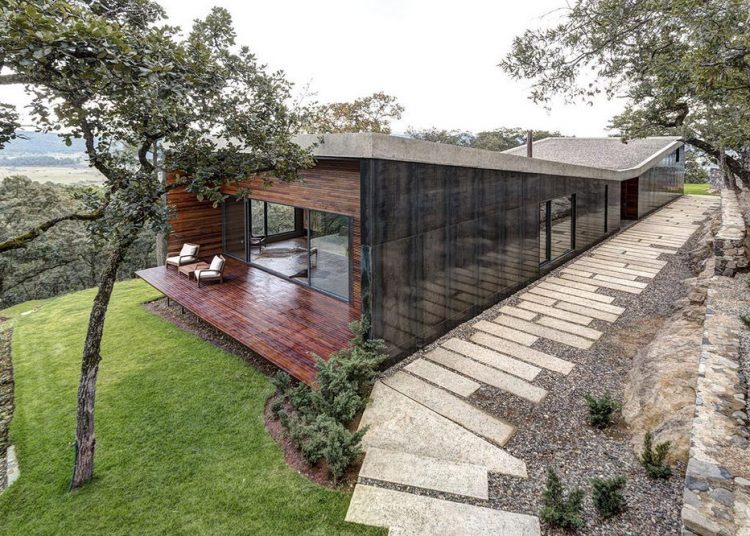 Fa, üveg, polírozott acél, beton és csodás panoráma - Casa GG / Elías Rizo Arquitectos