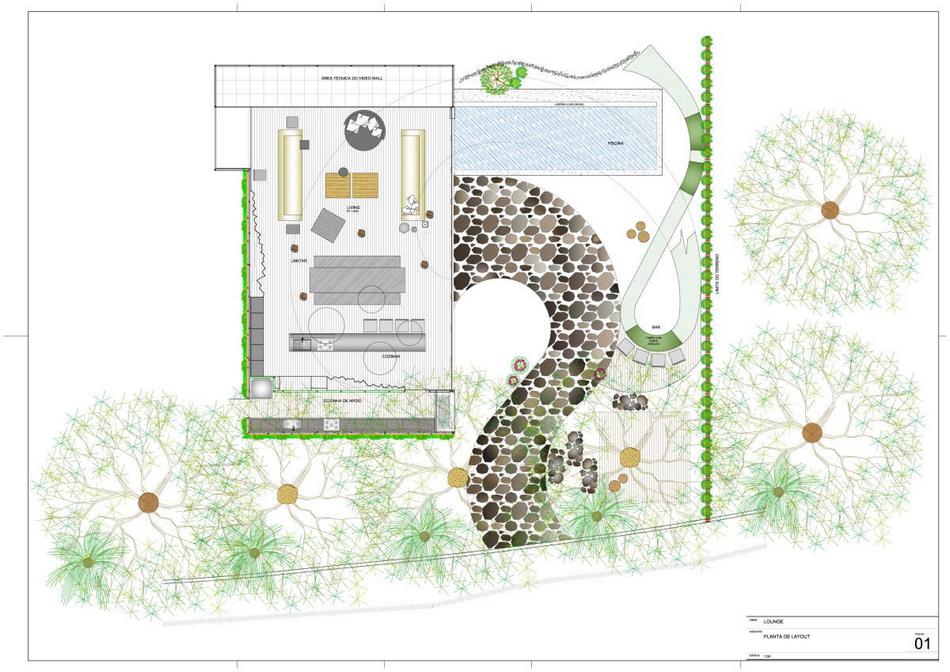 Modern brazil építészet | trópusi nyaraló - Fernanda Marques