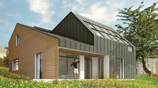 Velux Model Home 2020 program - karbonsemleges aktívházak velux Maison Air et Lumiere