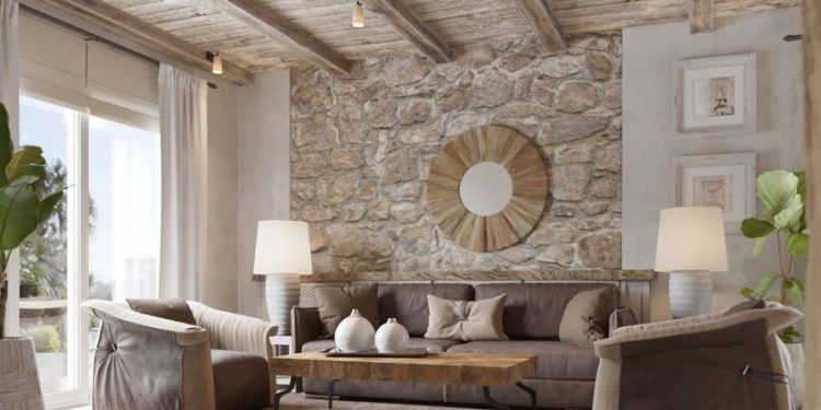 Álomotthonok: kő, fa, földszínek, természetes anyagok, mediterrán hangulat egy kétszintes ház csodás belső tereiben