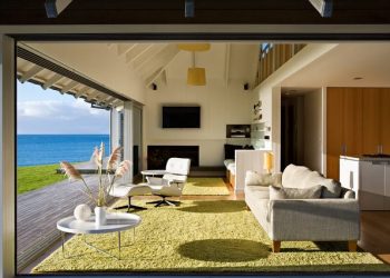 Vízparti ház teraszokkal - Új-zélandi módon, Crosson Clarke Carnachan építész stúdió 1