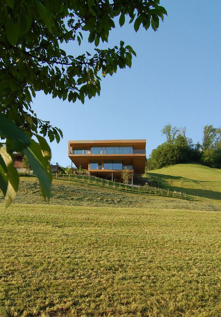 Wohnhaus Am Walensee - kétszintes modern ház gyönyörű panorámával Wohnhaus Am Walensee - kétszintes modern ház gyönyörű panorámával