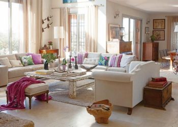 Virágok színei és a tavasz frissessége egy szép természetes otthonban