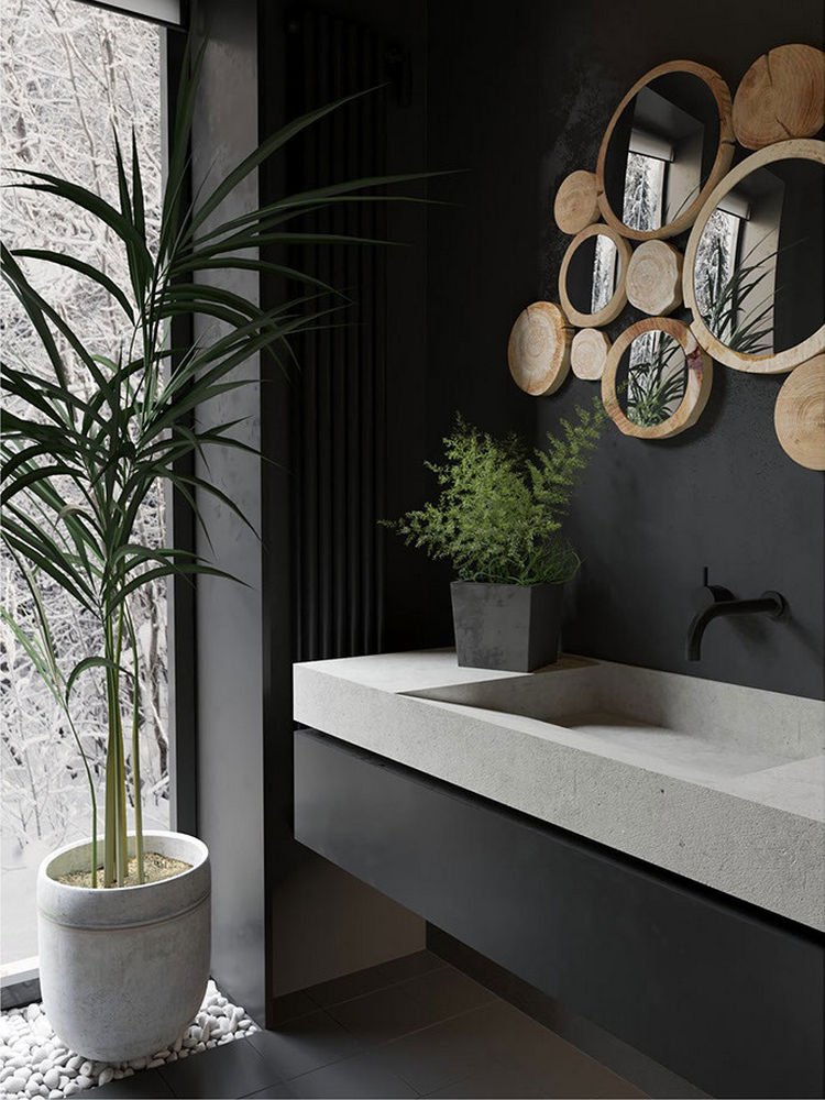 modern latvanyos burkolat otletek furdoszobaba szurke arnyalatok vilagostol sotetig fa texturak 19