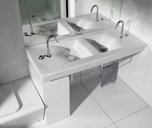 Praktikus lakberendezési ötletek kis fürdőszobába - a Roca fürdőszoba kollekciói