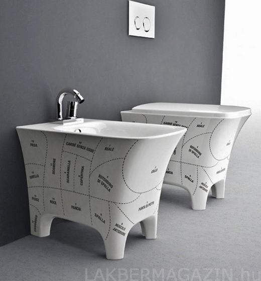 Vidám fürdőszobai szaniter kollekció | Artceram - Cow 03