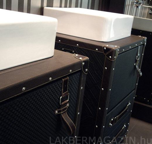 Fürdőszoba bútor kozmopolita stílusban világutazóknak - Collection Alexandra