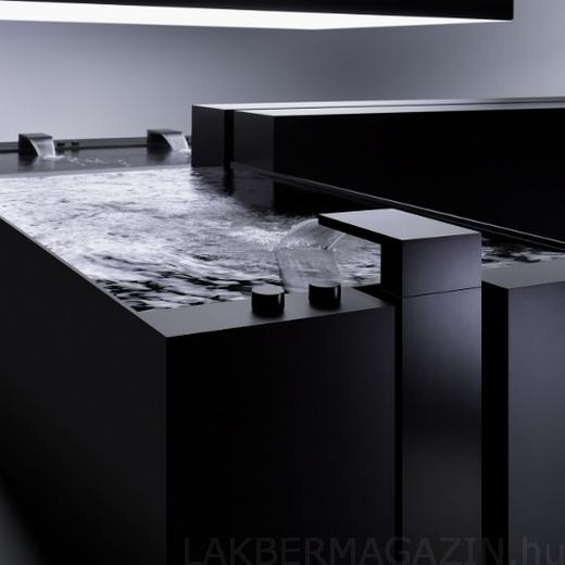Dornbracht Deque csaptelep - a lágy víz és a hi-tech, ipari design találkozása