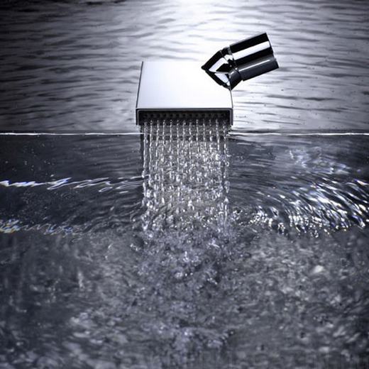 Dornbracht Deque csaptelep - a lágy víz és a hi-tech, ipari design találkozása