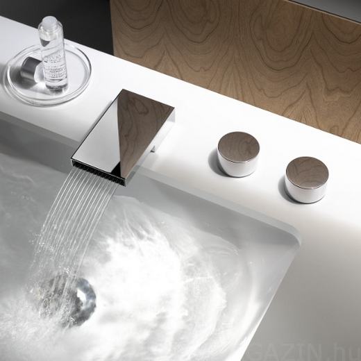 Dornbracht Deque csaptelep - a lágy víz és a hi-tech, ipari design találkozása