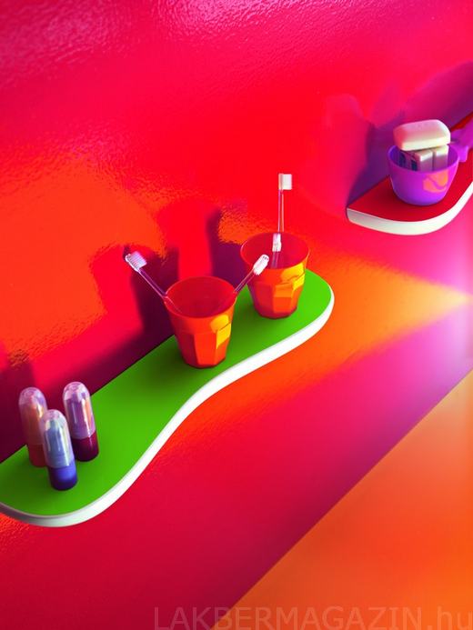 Színes, vidám LAUFEN fürdőszoba design gyerekeknek 1