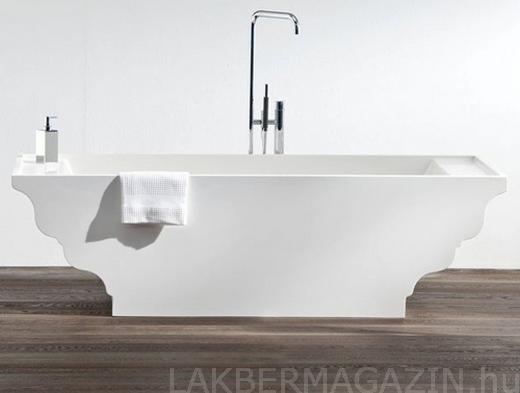 Az olasz RAPSEL design szaniter és fürdőszoba felszerelés gyártó cég Grandtour fürdőkádja modern és klasszikus egyben.