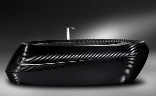 Szénszálas design fürdőkád - No 1, CORCEL